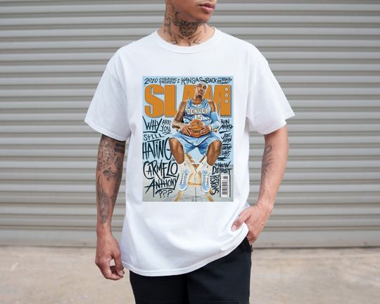 Discover Carmelo Anthony Slam Magazine T-shirt