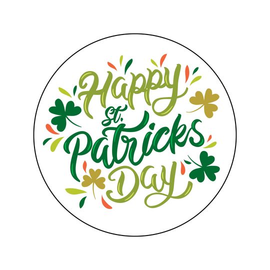 Discover Happy St Patrick's day sticker