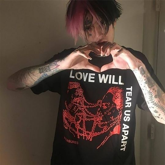 Discover Lil Peep, Love Will Tear Us Apart T-Shirt