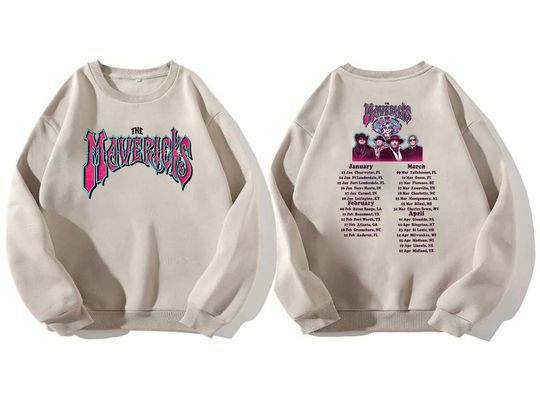 Discover The Mavericks Tour Dates 2023 Sweatshirt, Tour 2023