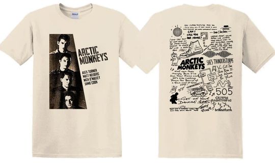 Discover Arctic Monkeys North American Tour 2023 T Shirt
