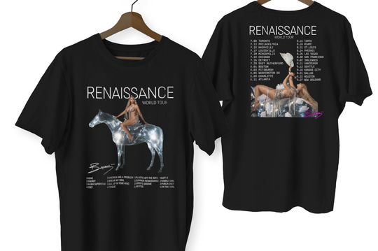 Discover Beyonc 2023 Tee, Beyonce Renaissance World Tour Shirt