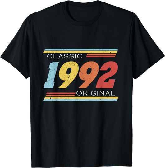 Discover Classic 1992 Original Vintage Birthday T-Shirt