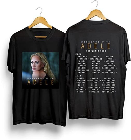 Discover Adele World Tour 2023-2024 T-Shirt for Fans