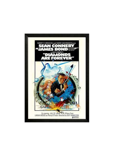 Discover James Bond Diamonds Are Forever  Movie Poster
