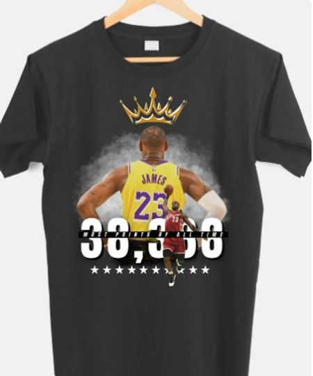 Discover LeBron James all time points leader Breakable record, LeBron James Shirt
