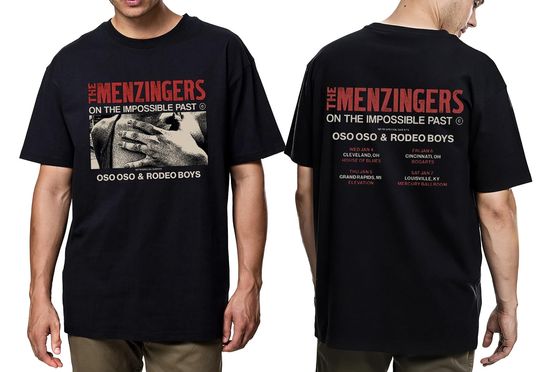 Discover the menzingers on the imposible past tour 2023, the menzingers Tour 2023 T-Shirt
