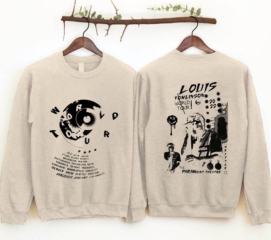Discover Louis Tomlinson Faith In The Future Tour 2023 Shirt, Faith In The Future 2023 Shirt