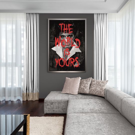 Discover Tony Montana Wall Art, Al Pacino, Scarface  Poster