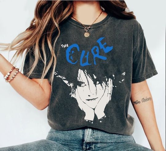Discover The Cure T-shirt, Unisex Garment-Dyed T-shirt