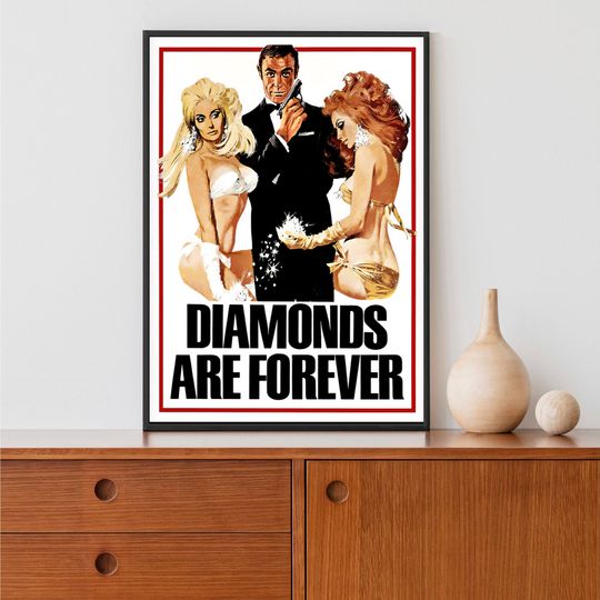 Discover James Bond Diamonds Are Forever2 Movie Poster