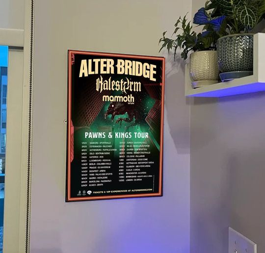 Discover Alter Bridge And Mammoth WVH North American Tour 2023 Poster