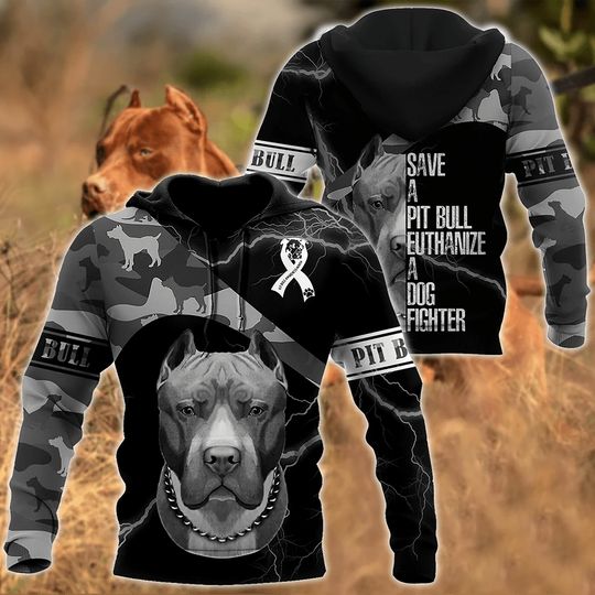 Discover Pitbull Dog Gift Hoodie for Dog Lovers
