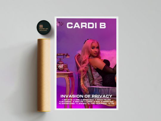 Discover Cardi B - Invasion of Privacy Album Poster