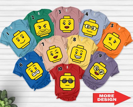 Discover Personalized building block shirt, Building Blocks Family,Building Block Shirt