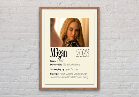 Discover M3gan Poster, Megan Movie 2023 Poster, Megan Dance Poster