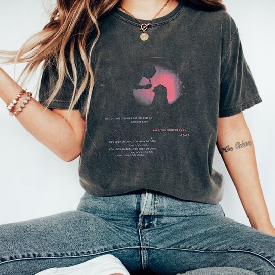 Discover Babe You Look So Cool T-Shirt - The 1975 Robbers Song