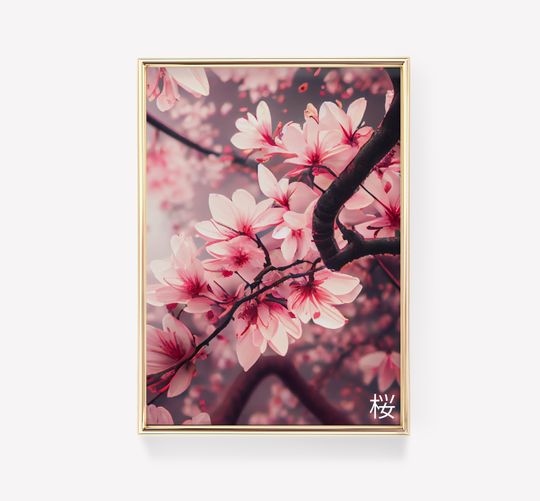 Discover Cherry Blossoms Poster