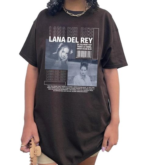 Discover Lana Del Rey Tshirt, New Album 2022 Shirt, Did You Know That There's a Tunnel Shirt