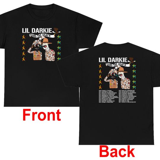 Discover Lil Darkie Tour 2023 Music Shirt
