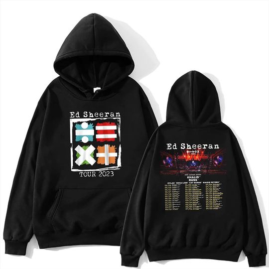 Discover Sheeran Mathematics Tour 2023 Hoodie
