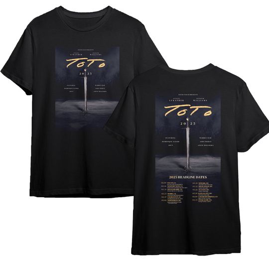 Discover Toto Vintage World Tour 2023 Shirt