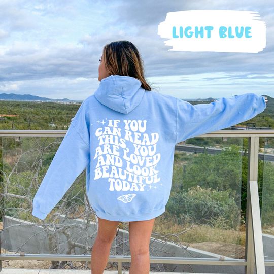 Discover Preppy Hoodie, Y2k Hoodie, Butterfly, Dear Person Behind Me