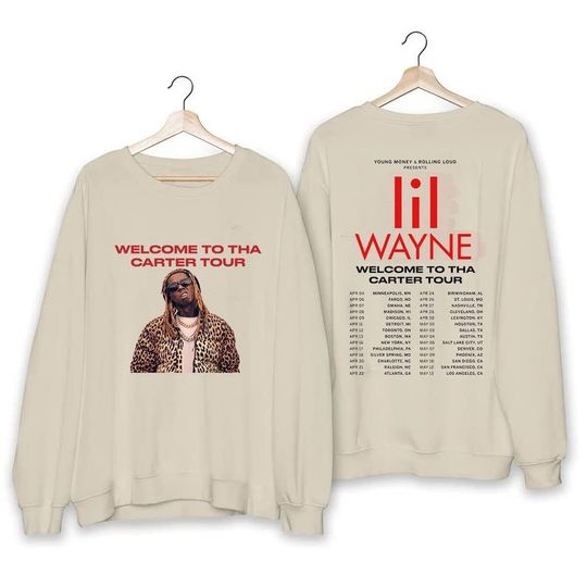 Discover Lil Wayne 2023 Tour Shirt - Welcome to Tha Carter Fan Tee