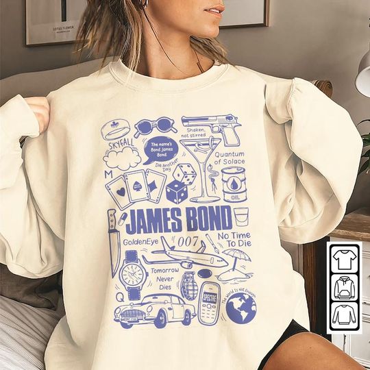 Discover James Bond Music Tour Sweatshirt