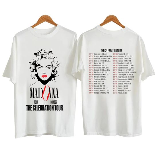 Discover Madonna Queen of pop American Shirt, Classic T-Shirt