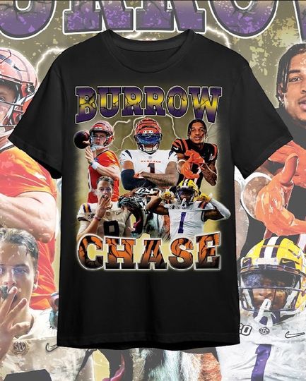 Discover Joe Burrow Shirt, Jamarr Chase Shirt, Joe Burrow Graphic Shirt