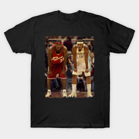 Discover Lebron James vs Carmelo Anthony - Basketball - T-Shirt
