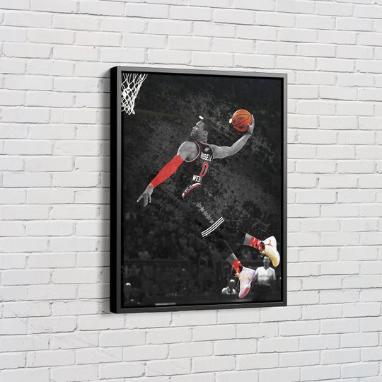 Discover Russell Westbrook Poster Oklahoma City Thunders Basketball Poster