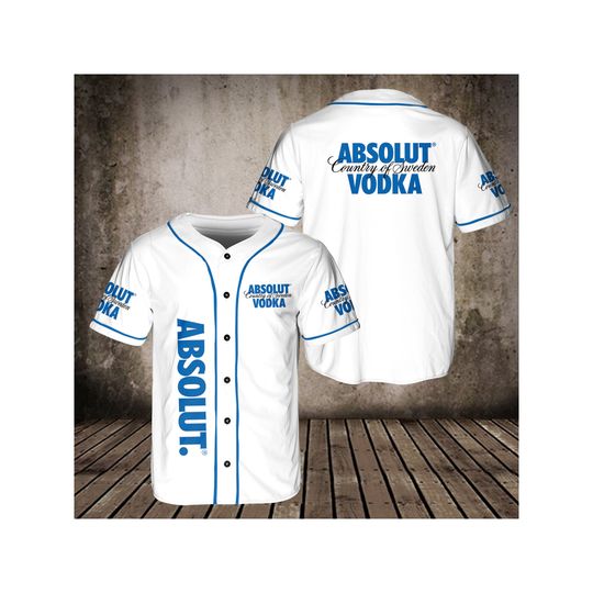 Discover Absolut Vodka Baseball Jersey T Shirt, Beer Lovers Shirt
