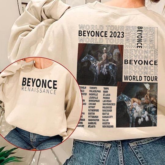 Discover Beyoncé Renaissance Tour 2023 Double Sides Shirt