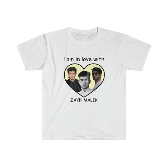 Discover Zayn Malik I am in love with Zayn Malik  White Graphic Tee