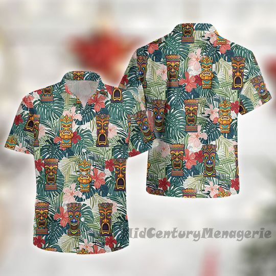 Discover Tiki Hawaiian Shirt