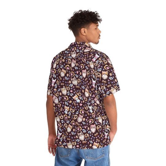 Discover Brown Puppies Hawaiian Shirt