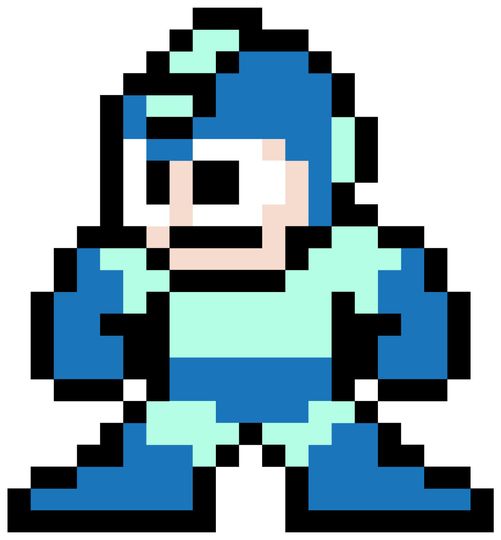 Discover Mega Man 8 Bit Sticker /MegaMan Nintendo NES Vinyl Decal 10 sizes!!