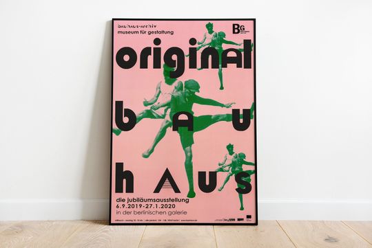 Discover Bauhaus, Exhibition Poster, Bauhaus Poster, Bauhaus Print, Art Exhibition Poster