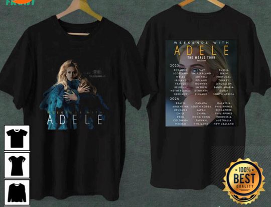 Discover Adele Tour 2023 Shirt - Weekends with Adele