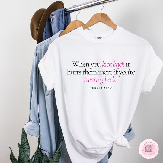 Discover Nikki Haley Presidential Campaign T-Shirt