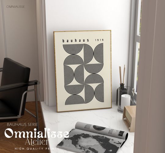 Discover Bauhaus Vintage Art Print