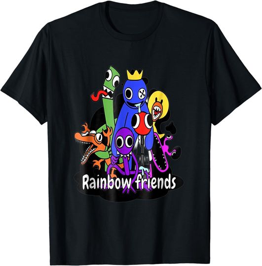 Discover Rainbow Friends For kids and adults Birthday T-Shirt T-Shirt