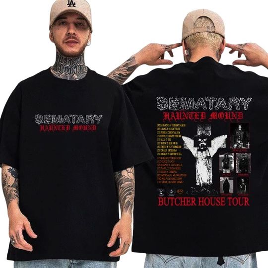 Discover Sematary 2023 Tour Shirt, Butcher House 2023 Tour Shirt