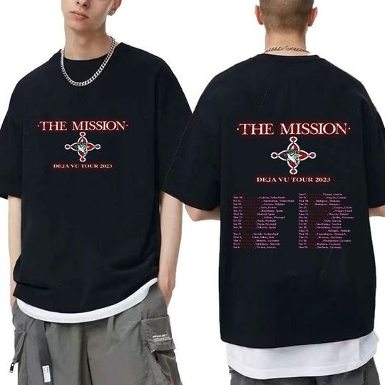 Discover The Mission Deja Vu Tour 2023 Shirt, The Mission Band Concert 2023 Shirt