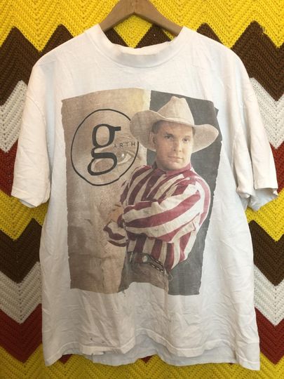 Discover 90s Garth Brooks Tour T Shirt