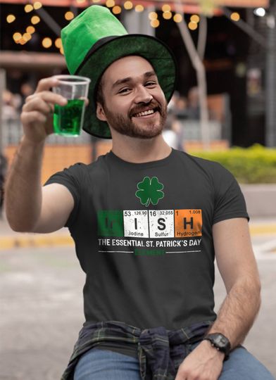 Discover The Irish Element Fun St Patrick's Day T-Shirt