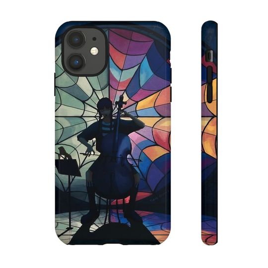 Discover Wednesday Addams iPhone Phone Case