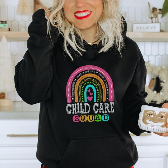 Discover Childcare Squad Hoodie, Daycare Hoodie, Early Learning